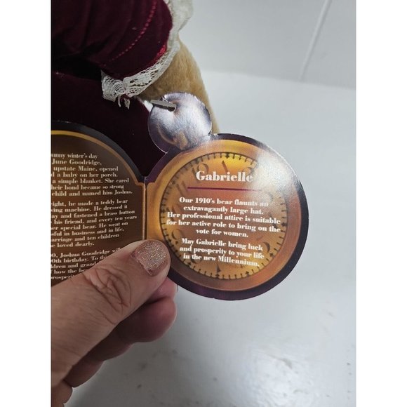 Brass Button Bears - Gabrielle - 1910's 20th Century Collectibles Plush - Picture 5 of 6